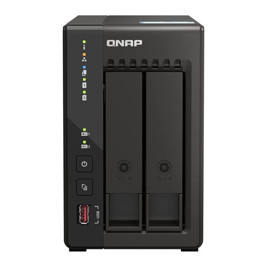 QNAP TS-253E-8G 2 bay Desktop NAS Enclosure
