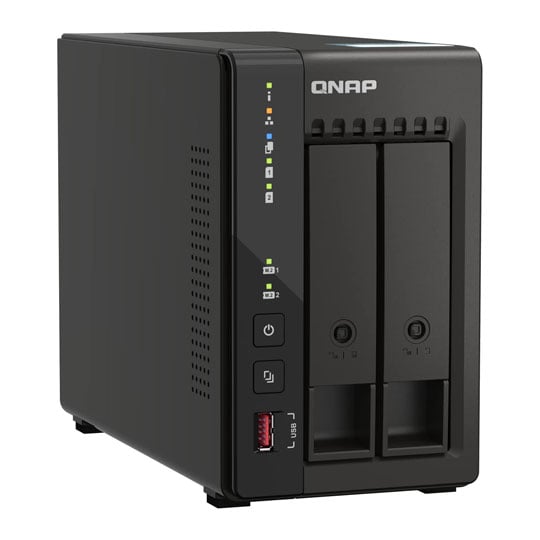 QNAP TS-253E-8G 2 bay Desktop NAS Enclosure : image 3