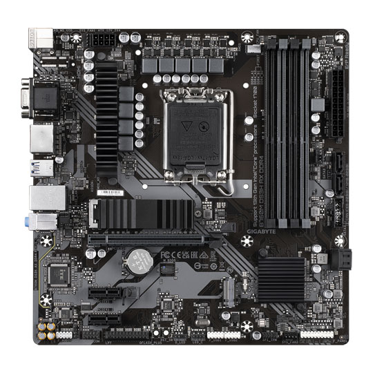 Gigabyte B760M DS3H DDR4 microATX Motherboard : image 2