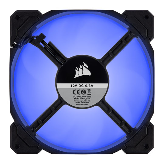 Corsair AF140 140mm Blue LED 3-Pin Refurbished Dual Fan Pack : image 3