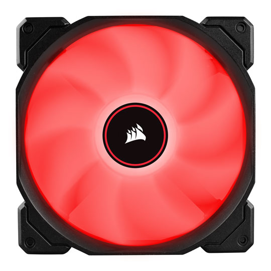 Corsair AF140 140mm Red LED 3-Pin Refurbished Dual Fan Pack