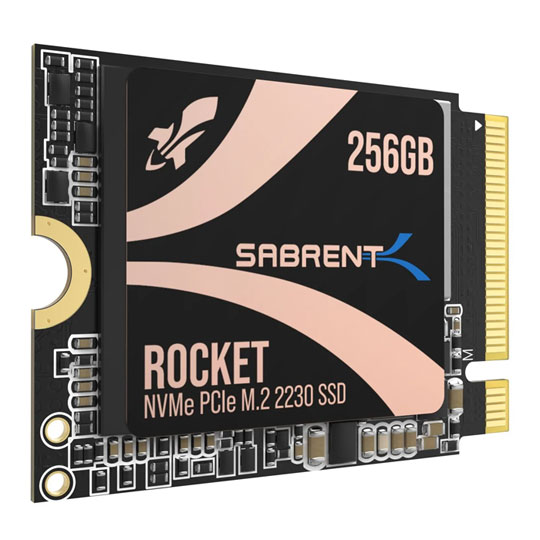 Sabrent Rocket 2230 256GB NVMe PCIe 4.0 Solid State Drive (Steam Deck) : image 1