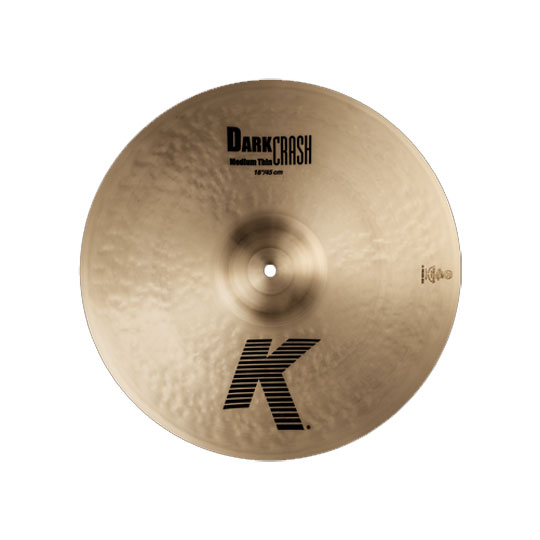 Zildjian 18" K Dark Medium Thin Crash Cymbal