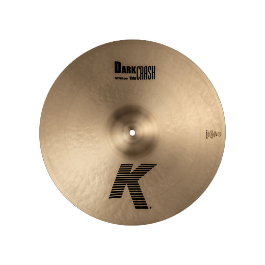 Zildjian 18" K Dark Thin Crash Cymbal
