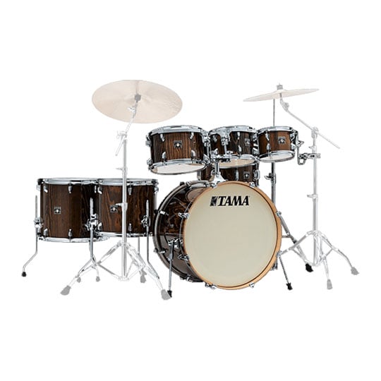 Tama Superstar Classic 7-Piece Shell Pack Gloss Java Lacebark Pine