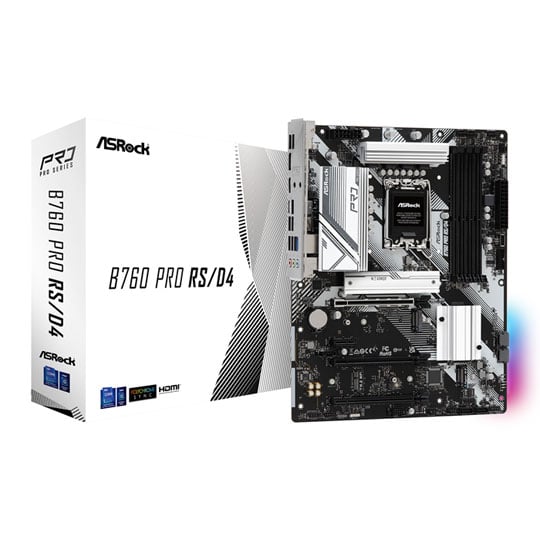 ASRock Intel B760 PRO RS D4 DDR4 ATX Motherboard