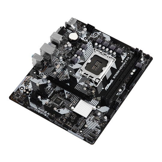 ASRock Intel B760M-HDV/M.2 D4  Micro-ATX Motherboard : image 3