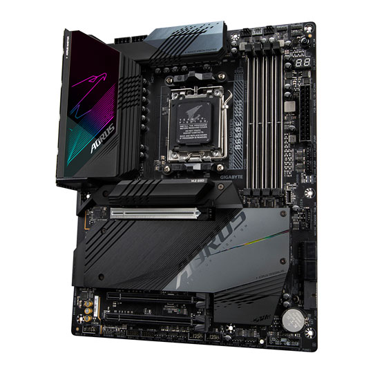 Gigabyte AMD Ryzen B650E AORUS MASTER AM5 Refurbished ATX Motherboard : image 3