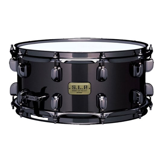Tama S.L.P. Black Brass 14"x6.5" Snare Drum - Black Nickel