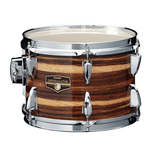 Tama Imperialstar 5 Piece Shell Pack Wood/Bass Hoops Coffee Teak Wrap