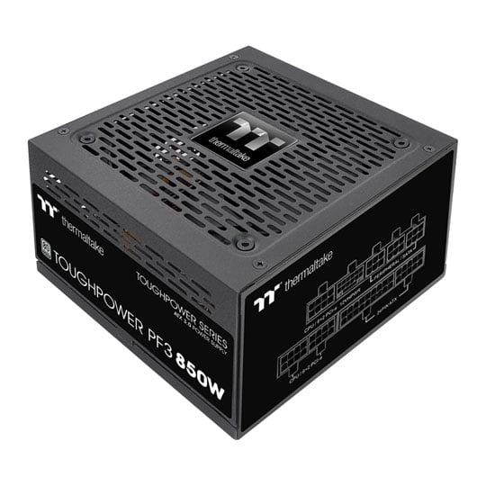 Thermaltake Toughpower PF3 850 Watt Fully Modular PCIe Gen 5 80+ Platinum PSU/Power Supply ATX3.0