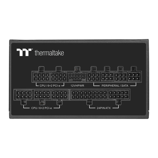 Thermaltake Toughpower PF3 1050 Watt Fully Modular PCIe Gen 5 80+ Platinum PSU/Power Supply ATX3.0 : image 4