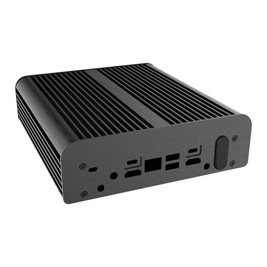 Akasa Newton H Case Per PC In Alluminio: Fattore Ultra Compatto, Supporto VESA, USB 3.0, Nero - 4