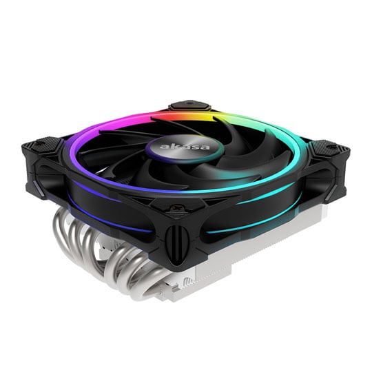 Akasa AK-CC4025HP01 SOHO H6L Premium Low Profile ARGB Cooler
