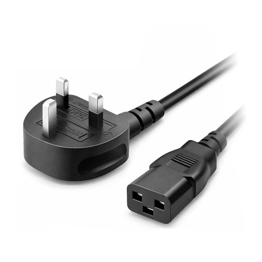Thermaltake 1.5m Square Kettle Lead IEC C19 UK Power Cable Thermaltake 1.5m Square Kettle Lead IEC C19 UK Power Cable