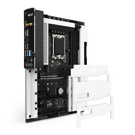 NZXT N7 Intel Z790 White Cover PCIe 5.0 DDR5 ATX Motherboard : image 3