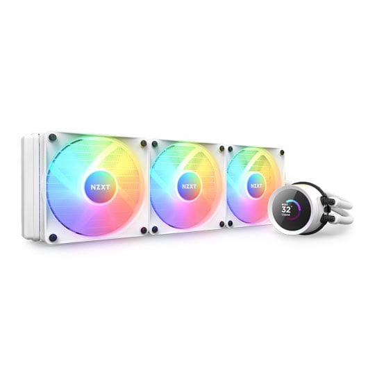 NZXT Kraken 360 RGB White All In One 360mm Intel/AMD CPU Water Cooler