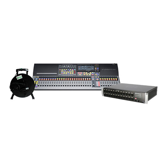 PreSonus StudioLive 32S, Presonus Studiolive 32R & Custom Lynx CAT5E Cable Drum