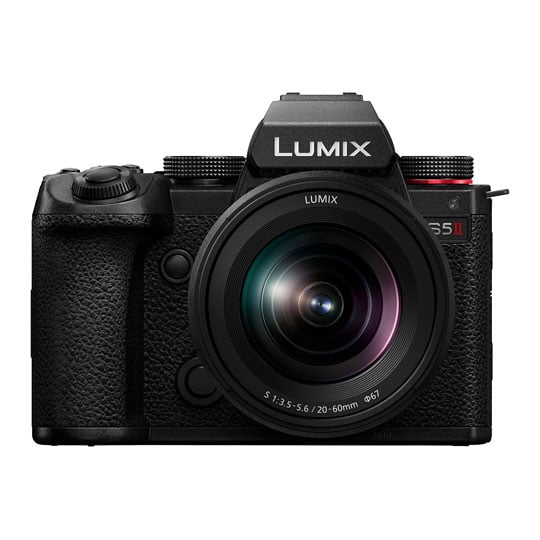 Panasonic Lumix S5II Mirrorless Camera with S 20-60mm Lens