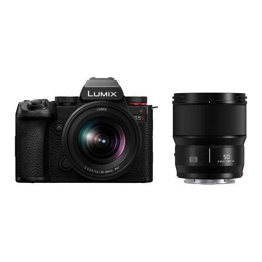 Panasonic Lumix S5II Mirrorless Camera with S 20-60mm + 50mm Lenses : image 2