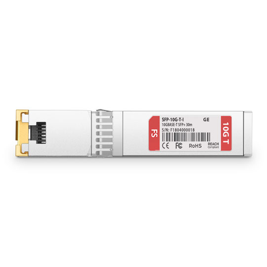 FS  Generic Compatible 10GBASE-T SFP+ Copper RJ-45 30m Transceiver Module