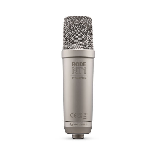 Rode NT1 5th Gen Large Diaphragm Condenser Microphone - Silver : image 3