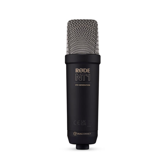 Rode NT1 5th Gen Large Diaphragm Condenser Microphone - Black : image 3
