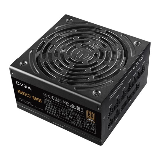 EVGA 850 B5 80 PLUS Bronze 850W Fully Modular ATX Refurbished Power Supply