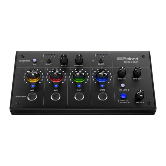 Roland BRIDGE CAST Dual Bus Gaming Mixer