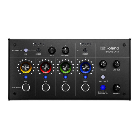 Roland BRIDGE CAST Dual Bus Gaming Mixer : image 3
