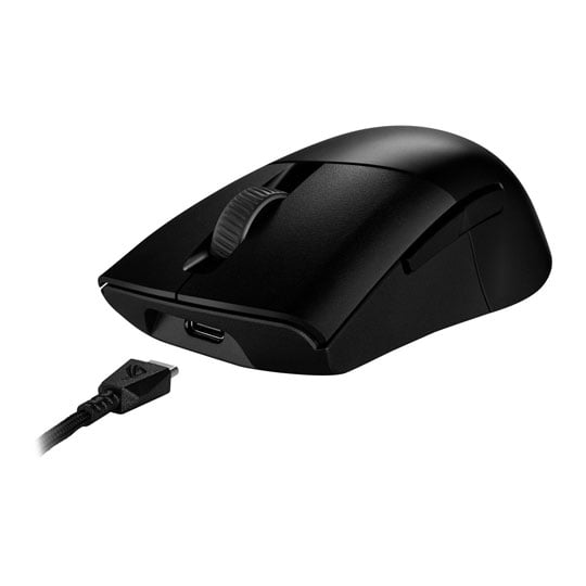 ASUS ROG Keris Optical Wireless/Wired Aimpoint Gaming Mouse Black : image 4