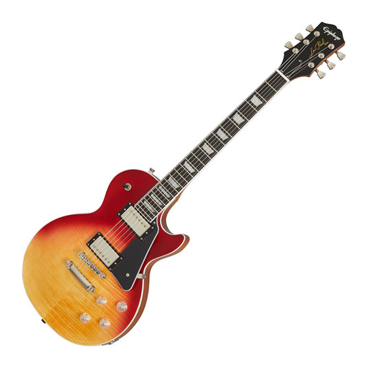 Epiphone Les Paul Modern Figured Magma Orange Fade
