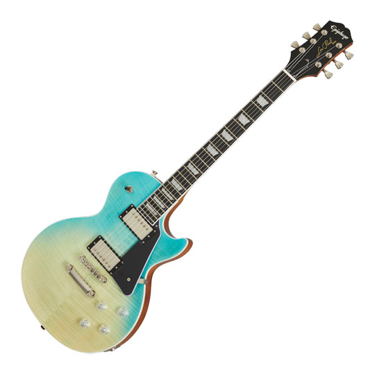 Epiphone Les Paul Modern Figured Caribbean Blue Fade