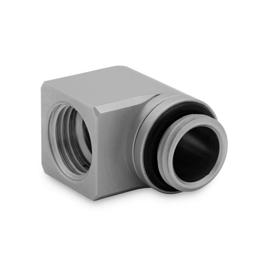 EK Quantum Torque Micro Rotary 90° Satin Titanium Adapter Fitting : image 1