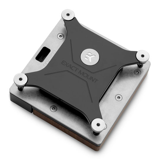 EK-Quantum Velocity² Intel 1700 Lignum Edition Walnut CPU Water Block
