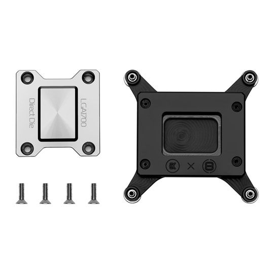 EK-Quantum Velocity² Intel 1700 Direct Die Upgrade CPU Water Block Kit ...