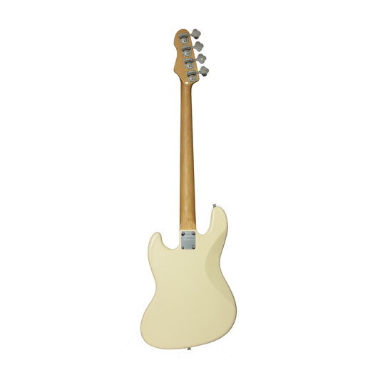 Blade B-1 Classic 4-String Bass Guitar Vintage White