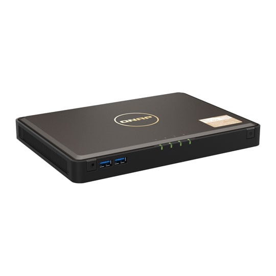 QNAP TBS-464 Intel Celeron Desktop M.2 SSD NASBook Enclosure