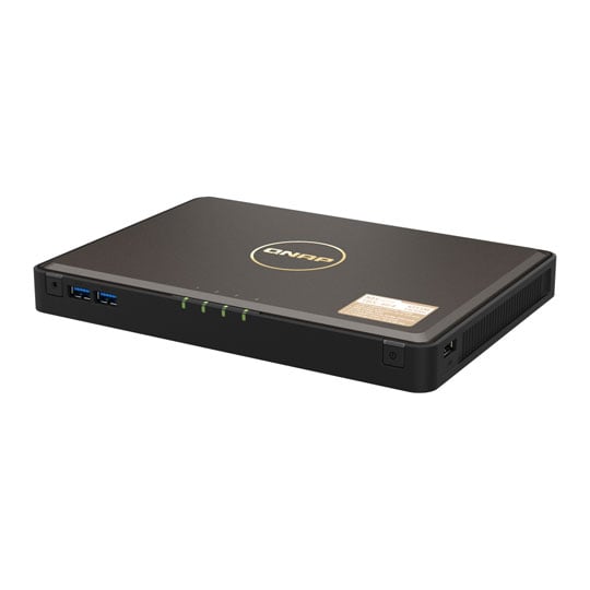 QNAP TBS-464 Intel Celeron Desktop M.2 SSD NASBook Enclosure : image 3