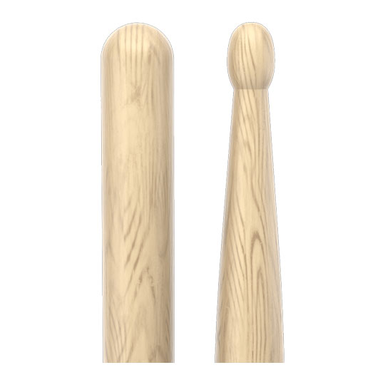 ProMark Classic Attack 2B Shira Kashi Oak Drumstick, Acorn Oval Tip : image 3