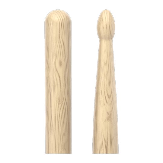 ProMark Classic Attack 5A Shira Kashi Oak Drumstick, Oval Wood Tip : image 3