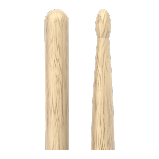 ProMark Classic Attack 7A Shira Kashi Oak Drumstick, Oval Wood Tip : image 3