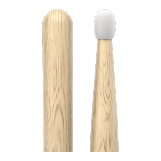 ProMark Classic Attack 2B Shira Kashi Oak Drumstick, Oval Nylon Tip : image 3