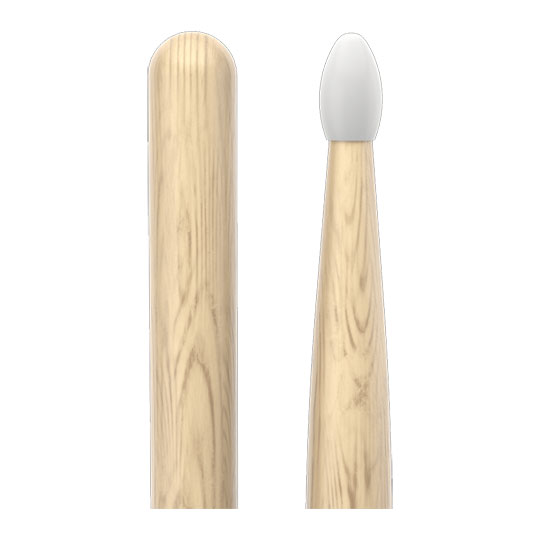 ProMark Classic Attack 5A Shira Kashi Oak Drumstick, Oval Nylon Tip : image 3