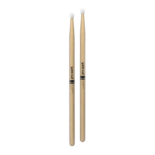 ProMark Classic Forward 2B Hickory Drumstick, Oval Nylon Tip