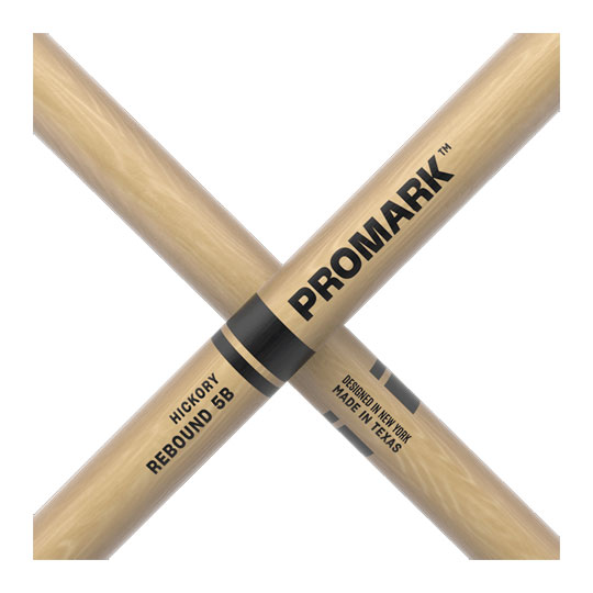 ProMark Rebound 5B Hickory Drumstick, Acorn Wood Tip : image 4