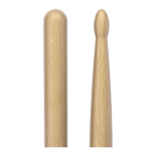 ProMark Classic Forward 7A Hickory Drumstick, Oval Wood Tip : image 3