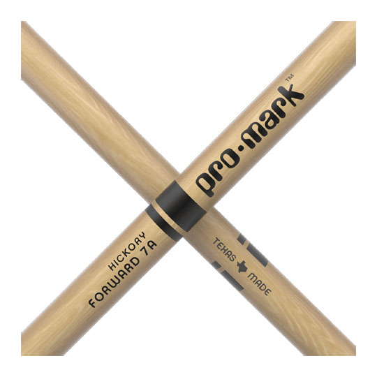 ProMark Classic Forward 7A Hickory Drumstick, Oval Wood Tip : image 4