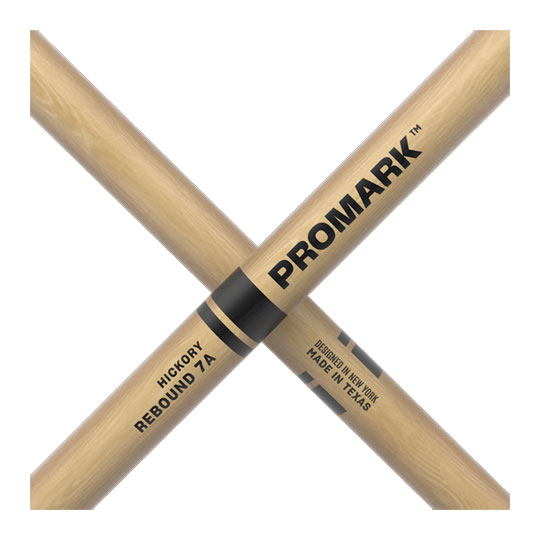 ProMark Rebound 7A Hickory Drumstick, Acorn Wood Tip : image 4