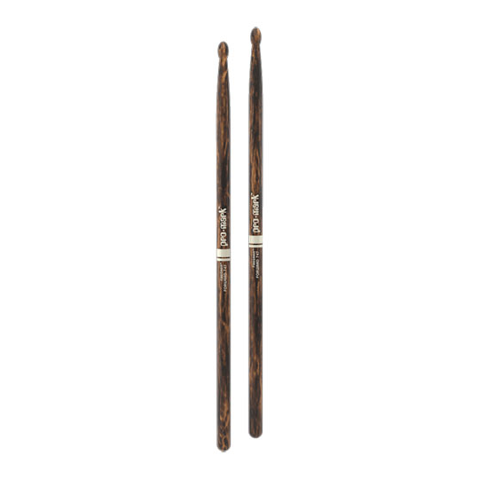 ProMark Classic Forward 747 FireGrain Hickory Drumstick, Oval Wood Tip